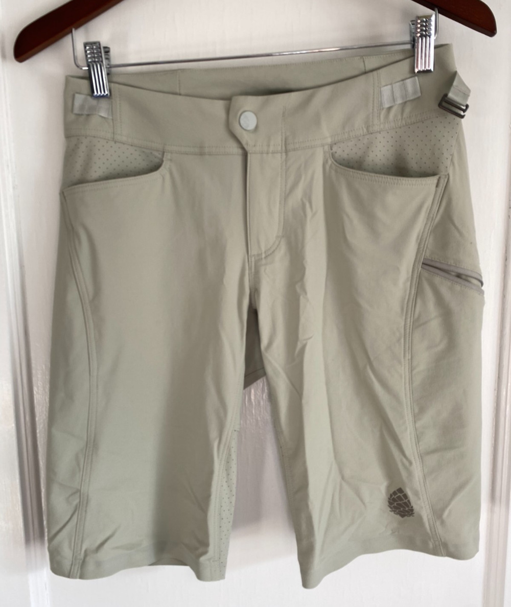 Stio OPR Mountain Activewear Shorts Womens Size 0 x 11.5 Trail Cycling MTB